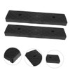 GANAZONO Adjustable Height Ramps 2pcs Plastic Car Ramps for Wheelchair