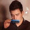 BlueBird Harmonica, 10 Holes Blues Harmonica key of C for