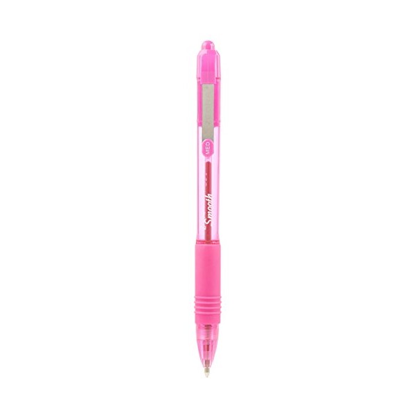 Zebra 22567 Z-Grip Smooth Ballpoint Pen - Pink (Pack of 12)