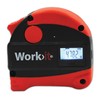Work>it® Tape Measure with Laser Rangefinder 5 m + 40