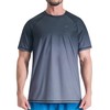 Camisetas de natación para hombre, protección solar UPF 50+, playera