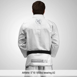 Hayabusa Lightweight Jiu Jitsu Gi - White, A3