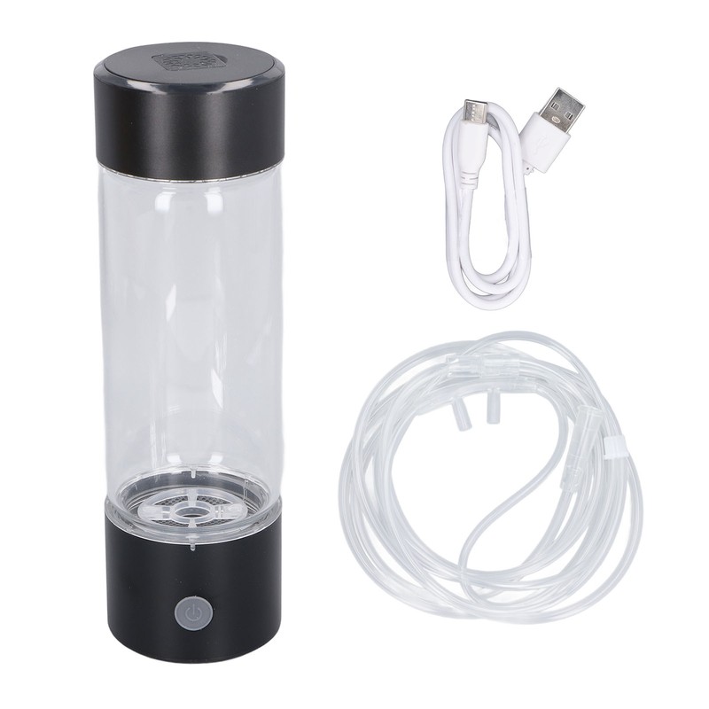 410ml Portable Hydrogen Water Generator with Nasal Hose Hydrogen Rich