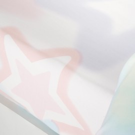 Catherine Lansfield Ombre Stars Double Fitted Sheet White