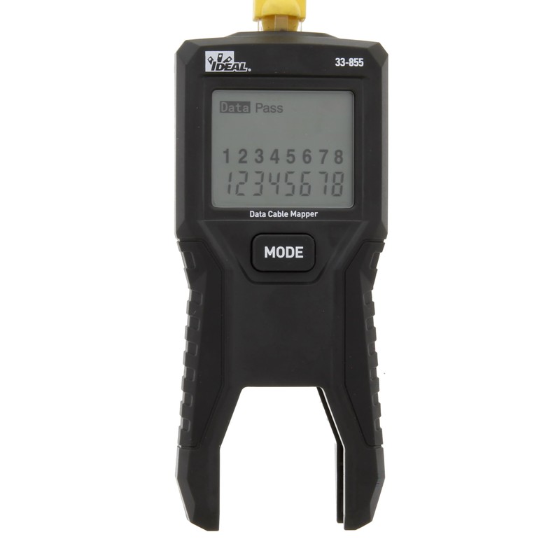 IDEAL Electrical 33-855 Data Cable/RJ45 LCD Wiremapper