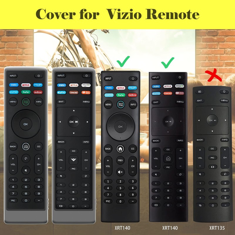 Cover for Vizio Remote, Compatible with Vizio Remote Case XRT136