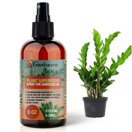 𝐁𝐄𝐒𝐓𝐒𝐄𝐋𝐋𝐄𝐑 Plant Superfood for ZAMIOCULCAS Plants with B1 Vitamin, Glucose and Essential Minerals - Organic Plant Food Fertilizer for Indoor & Outdoor ZAMIOCULCAS Plant Care - 8oz