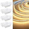 VGOL 20Pcs 2-pin COB LED Connectors for 10mm-9 in 1