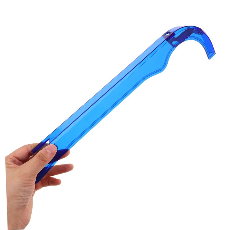 Mipcase 2pcs Bike Chain Cover Replacement Clear Plastic Bicycle Chain