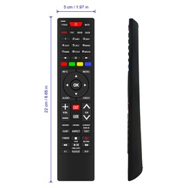 VINABTY Remote Control Replacement for GigaBlue 800 Solo HD 800 SE HD 800 SE Plus HD 800 UE HD 800 UE Plus HD 800 Ultra UE HD Quad HD Quad Plus HD X1 HD X2 HD X3.H IPBOX UHD Quad 4K UHD UE 4K UHD Trio