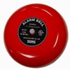 1- SUNS International CB-6R-6 Red Alarm Bell 6in 6VDC