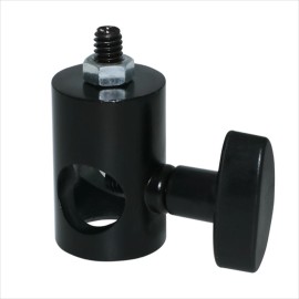 Universal Aluminum Alloy 1/4 Lamp Holder Adapter Tripod Mounting Stand Umbrella Bracket x