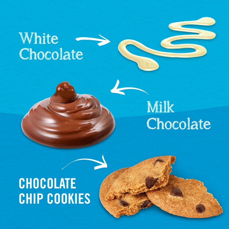 Tate's Bake Shop Cookie Bark, Chocolate Chip Cookies with Milk