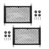 Ulifebetter 2 Pcs Small Cargo Net, 17.7 ×9.8in Car Storage