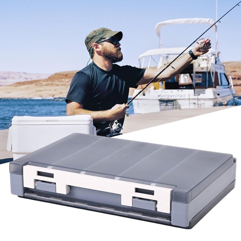 Fishing Lure Organizer | Trout Tackle Box With Dividers -