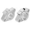 2Pcs Linear Shaft Holder Motion Rail Guide Support CNC Router