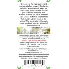 Generic Liver Kidney Colon Cleanse Detox Repair Renew Health Organic Tea Natural Formula Vegan 2 OZ (8 Ounce)