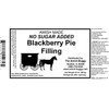 Amish Pie Filling - TWO 32 Oz Jars (Blackberry NSA)