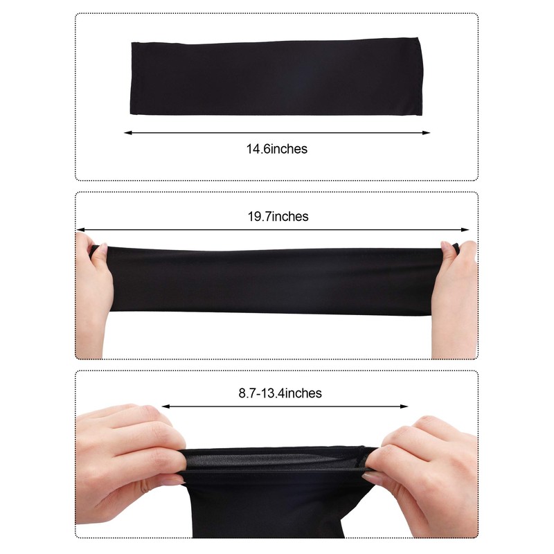 9 pares de fundas unisex de protección UV para brazos