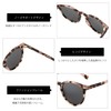 ZENOTTIC Men's Vintage Round Sunglasses, Polarized Sunglasses, UV Protection, Handmade,