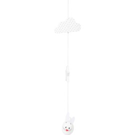 small foot 11511 Mobile Dream Bunny Made of Wood, a Super Cute Wooden Mobile Above The Changing Table or The cot