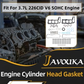 Head Gasket Set 3.7L Timing Chain Kit fit for Jeep Commander Liberty Grand Cherokee, for Dodge Nitro Dakota Durango Ram 1500, for Mitsubishi Raider 3.7L V6 2005-2012 C393 HS26229PT-1 53021293AA
