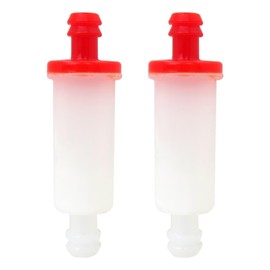 2530009 Fuel Filter Replacement for Polaris Ranger 400/ Trail Boss 330/ Trail Blazer 330/ Scrambler XP 850/ Scrambler 500/ Hawkeye 300, Inline Fuel Filter Fits All 1/4" Id Fuel Lines