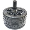 Eclipse Rubber Car Tire Design Press Rotary Portable Ashtray, #AshSTire