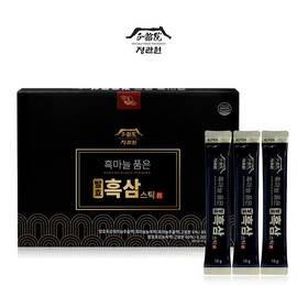 Cheong Kwan Won Fermented Black Ginseng Stick Extract with Black Garlic 10ml 30 Sticks