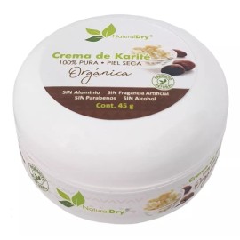 Naturaldry Manteca De Karité Orgánica 45g Naturaldry