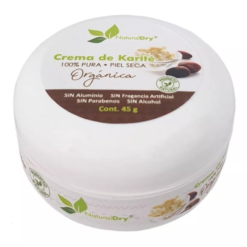 Naturaldry Manteca De Karité Orgánica 45g Naturaldry
