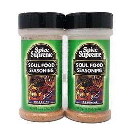 2 pack of Seasoning Herbs and Spices You Choose Your Flavor by Spice Supreme (9.75oz, Soul Food Seasoning)