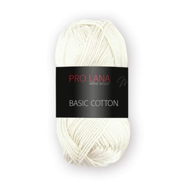Pro Lana Basic Cotton Approx. 125 m 50 g (0002 - Cream)