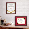 pryscia Diploma Frame 8.5x11 with Mat or Display 11x14 Certificate