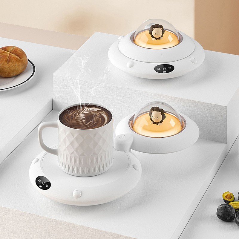 Coffee Cup Heater ‑ 20W Universal Cup Warmer Coaster 55℃