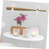 OHPHCALL Pack Bat Hangers Wall Mount Multi-Functional Bat Stand Natural