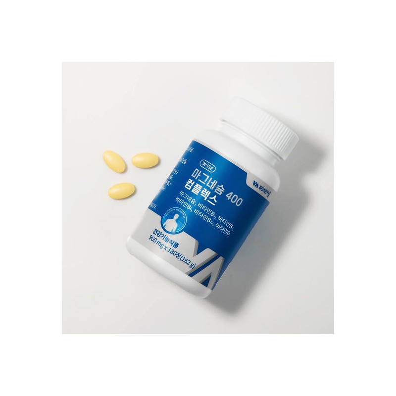 Vitamin Village 6-Ingredient Functional Magnesium 400 Complex (Total 360 Tablets,