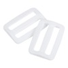 sourcing map 25Pcs Plastic Slide Buckle, 1" Tri-Glides Slides, Adjustable