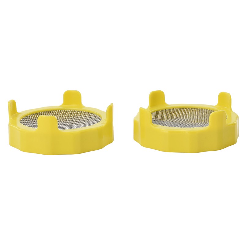 ABS Sprout Lid with Stainless Steel Screen for Wide Mouth