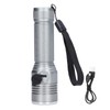 LED Flashlight Telescopic Zoom Protective Function Aluminum Alloy Barrel 2000LM