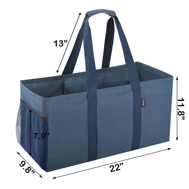 Finnhomy 42L Extra Large Utility Tote Bag, Oxford Fabric Reusable