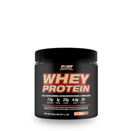 WHEY PROTEIN Proteína de suero de leche F&NT (500gr, 1.1 Lbs) (Tarro, Nuez/avellana)