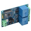 Bluetooth Relay Module 2‑Way for Android Mobile Phone APP Wireless