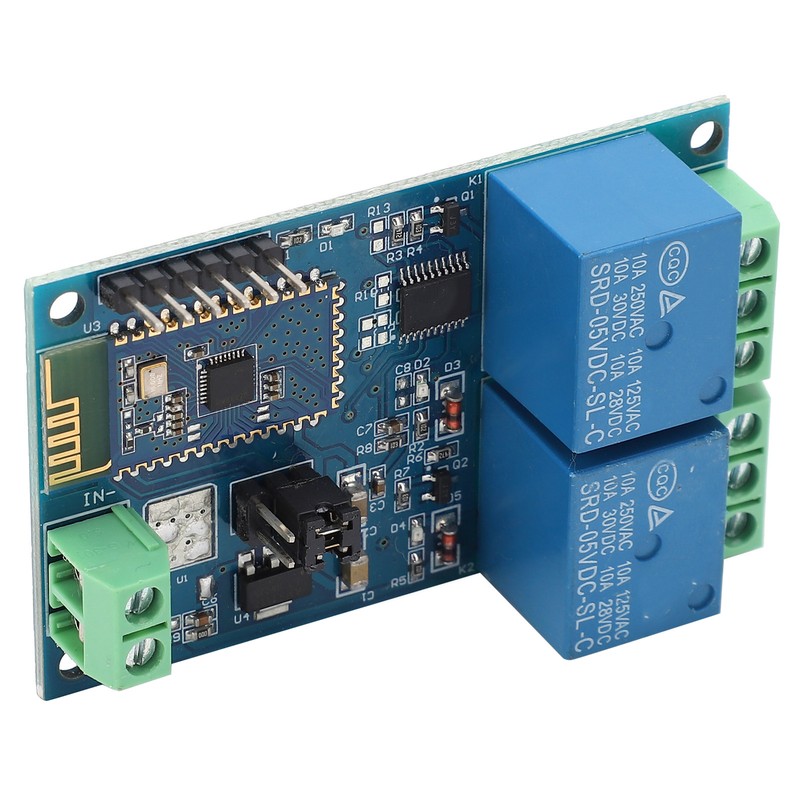 Bluetooth Relay Module 2‑Way for Android Mobile Phone APP Wireless