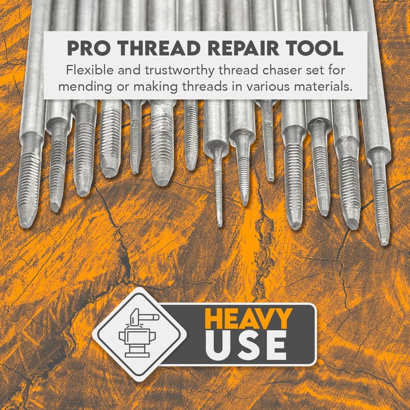 SE Metric Tap and Die Set- High Carbon Steel with