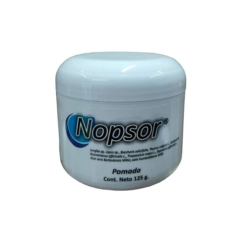 Pomada Nopsor para tratamiento de Psoriasis, uso nocturno