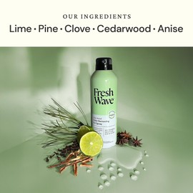Fresh Wave Odor Eliminator Spray & Air Freshener, 8 oz. | Non-Aerosol, Fine Mist | Odor Absorbers for Home | Safer Odor Relief | Natural Plant-Based Odor Eliminator | For Furniture, Fabrics & Trash