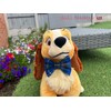 New Dogs Bow Tie Tartan woven Elastic Band attach COLLAR