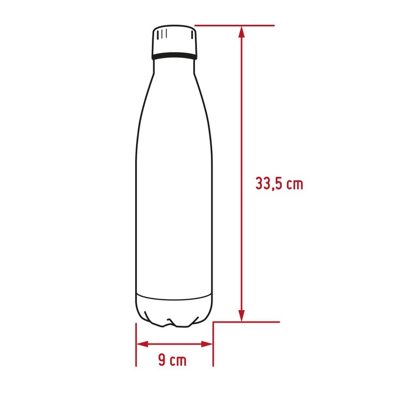 Double-walled bottle