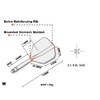 CUESOUL ROST Series Shaft Integrated Flight Big Wing Shape M
